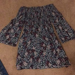 Off the shoulder dress